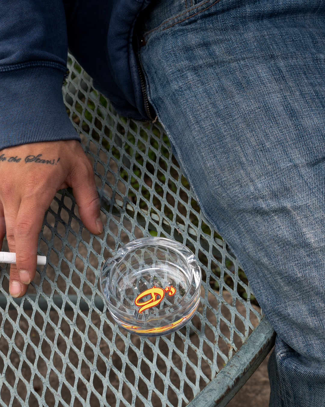 Double's Glass Ashtray